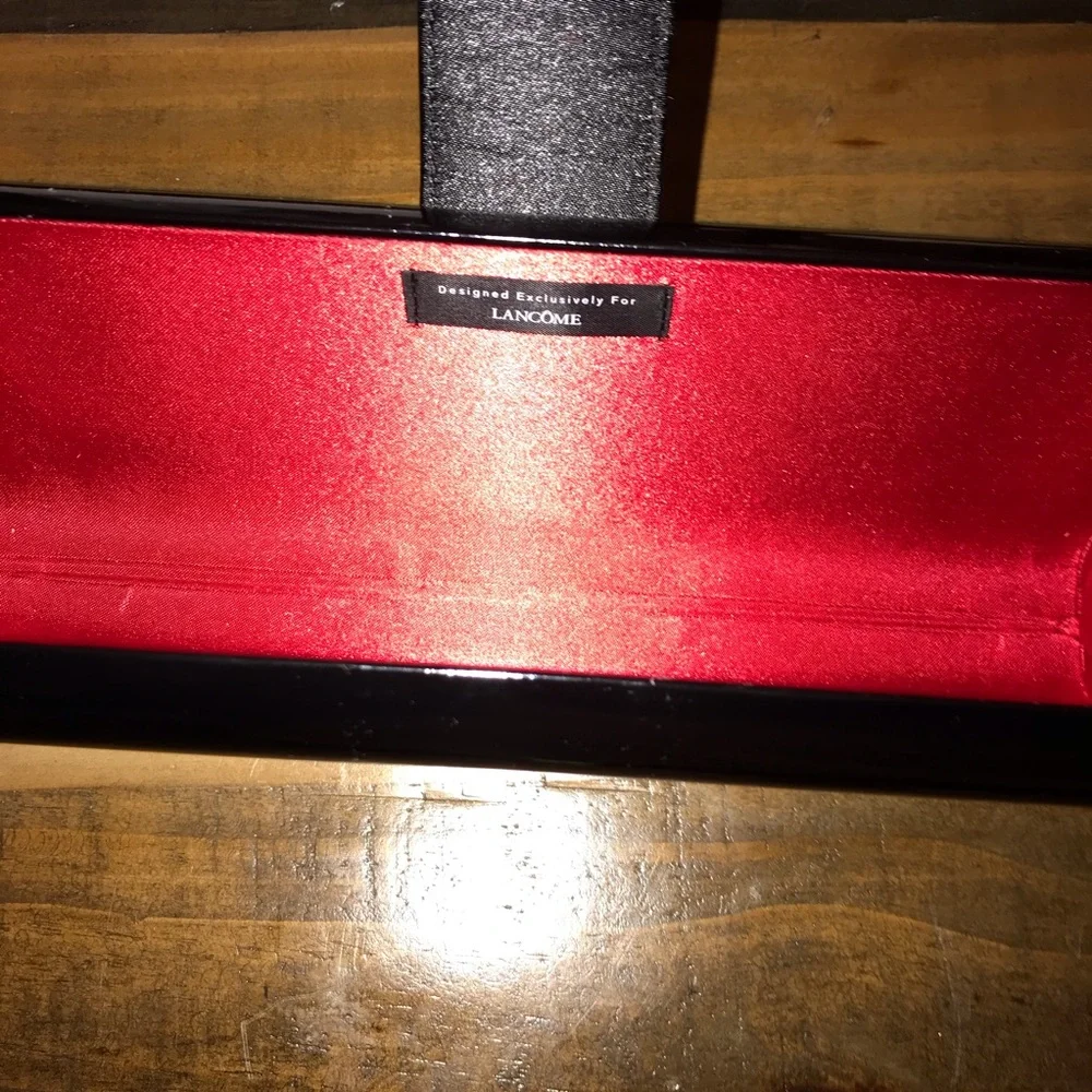 COPY - Lancôme Black Vinyl Clutch